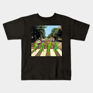 Abbey Road Ninja Turtles Kids T-Shirt